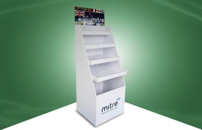5 suportes de exposição do cartão da prateleira, exposições eretas livres do cartão para produtos da mistura
