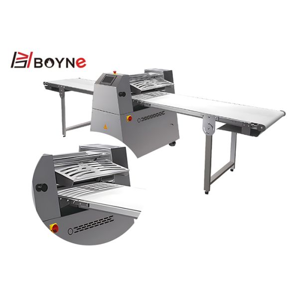 650mm Sheet Dough Roller Croissant Bakery Processing Equipment Full Automatic
