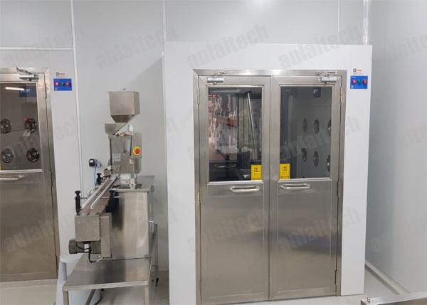 10800m3/H Anlaitech Mobile Cleanroom , Modular 0.3μM Air Clean Room
