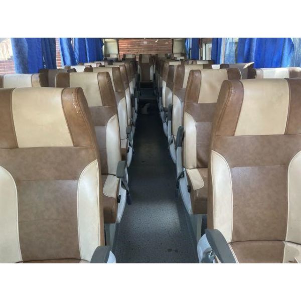 Used Sunlong Bus SLK6873 39 Seats 2016 Rear Diesel Engine Steel Chassis Yuchai 162kw Used Coach Bus for Africa