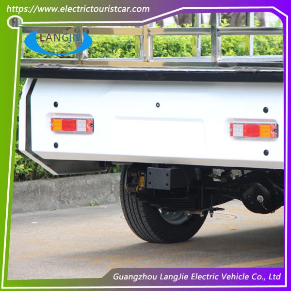 Carrinho de golfe de 2 lugares Branco 72V AC Motor Carrinhos de bagagem elétricos para Hotel Resort Factory