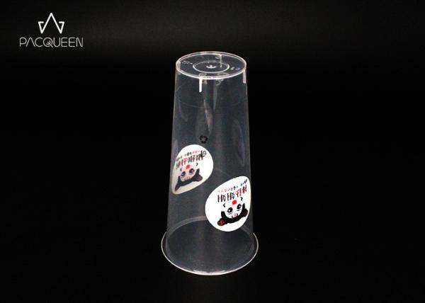 Thick Translucent Cold Drink Disposable Cups PP Materials For Smoothies / Fruit Tea