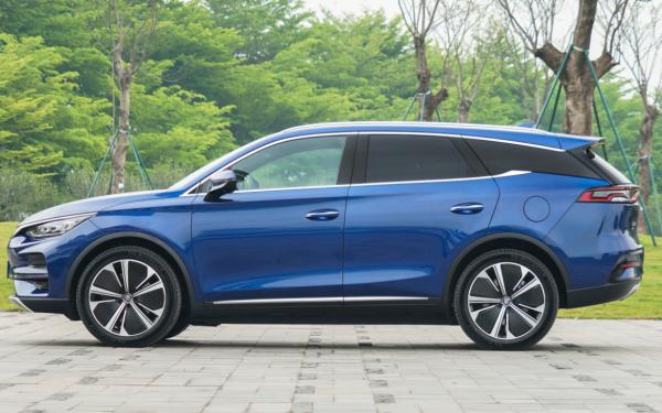 BYD TANG Fully EV SUV Automotive 4wheel 635KM Mileage Endurance