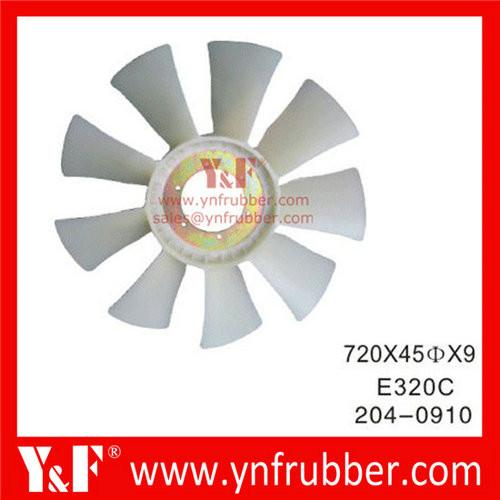 Excavator Fan Blade for , VOL-VO, Komatsu, Hitachi, Sumitomo, Kobelco, Kato, Hyundai, Doosan, Daewoo, Kubota,