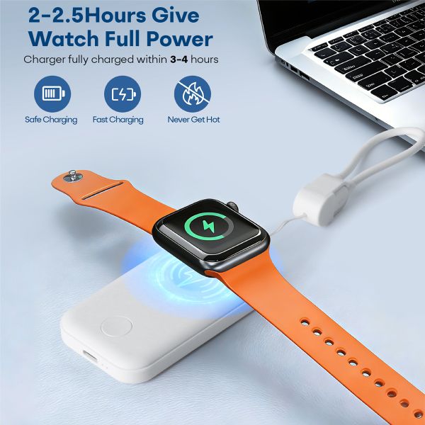 Portable Keychain Cordless Power Bank 1500mAh Mini Capsule Pocket Charger For Phone Watch