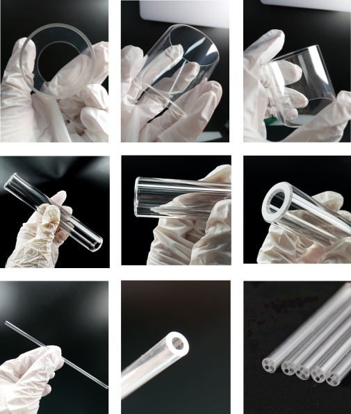 ​​Custom Polished Transparent Sapphire Tubes Wear-Resistant High-Hardness