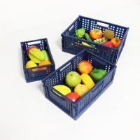 Sonsill Multiescena espesó rectángulo lavable de los contenedores de almacenamiento plásticos del hogar
