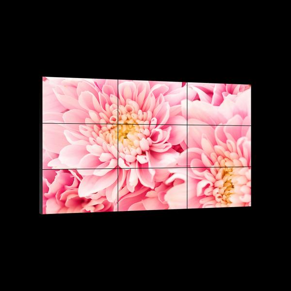 49-Inch Indoor Exhibition LCD Video Wall 2x3 with 2K/4K Resolution Infrared Touch for 2.1 1-Year Warranty for Indoor Showrooms
