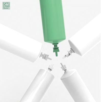 10ml 60ml Plastic Twist Off Cosmetic Tube Disposable Use Eye Cream Plastic Squeeze Packaging