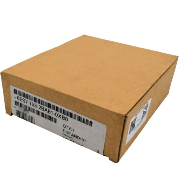 SIEMENS 6ES7153-2BA81-0XB0 SIMATIC DP, IM153-2 INTERFACE FOR EXPANDED TEMPERATURE RANGE IM153-2 COUPLER MOD. DP/PA LINK THE IM153 AND ONE OR MORE DP/PA COUPLERS FORM THE DP/PA LINK DPV1.