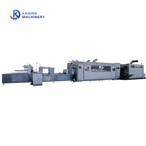 Lead Edge Carton Printing Machine For Carton Box With Automatic Feeding
