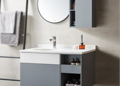 18mm PVC 30 Contemporary Bathroom Vanities And Sinks  Mirror Carcase