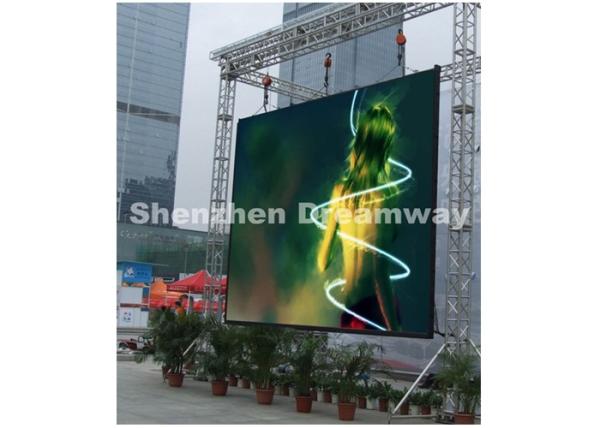 640mm x 640 mm PH 10 Outdoor LED Screen Rental Die-Cast Aluminum with EPISTAR