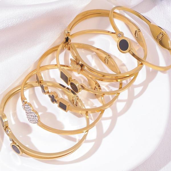 18K Gold Stainless Steel Women's Bracelet