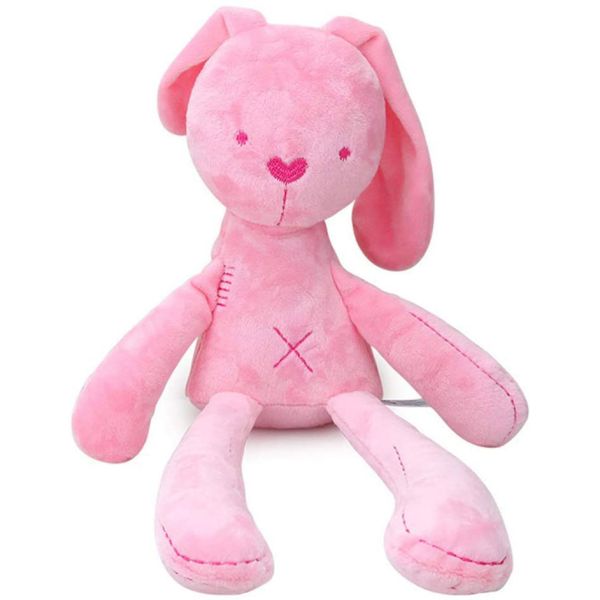 ASTM Standard 42cm Bunny Stuffed Toy With Long Ears Polypropylene Cotton Material