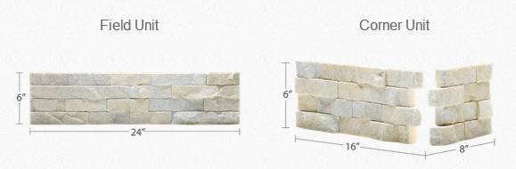 Grey Cultured Ledge Quartzite Stone Veneer For Exterior And Interior Wall