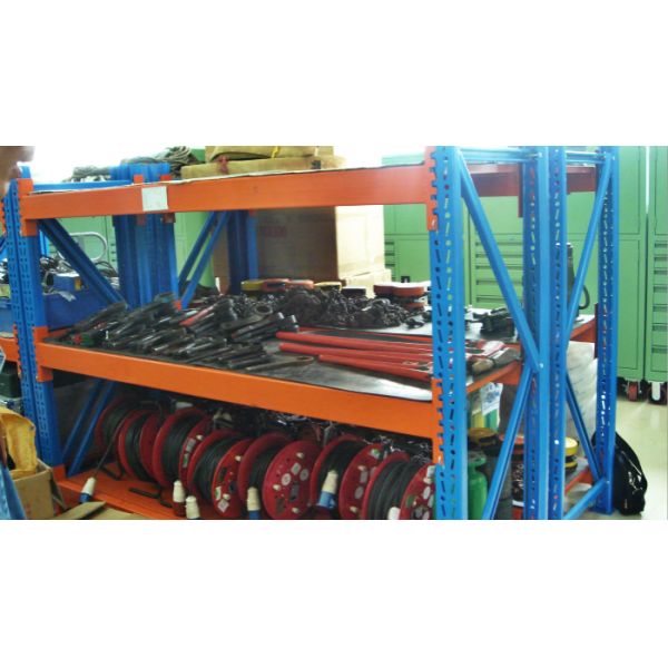 Durable Industrial Storage Racks Cold Rolling Steel Long Span Shelf