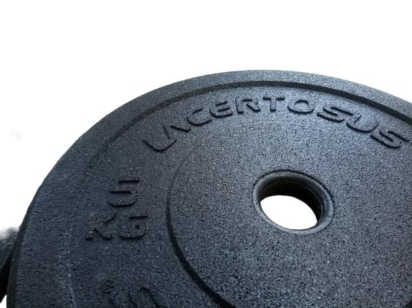Customized Rubber Weight Plates 10 LB - 55 LB Rubber Bumper Weight Plates