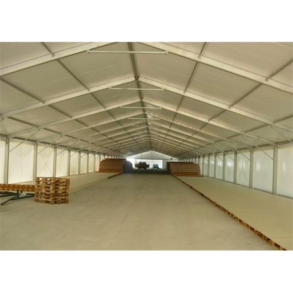 Industrial Warehouse Tent Double Coated PVC Outdoor Storage Tent