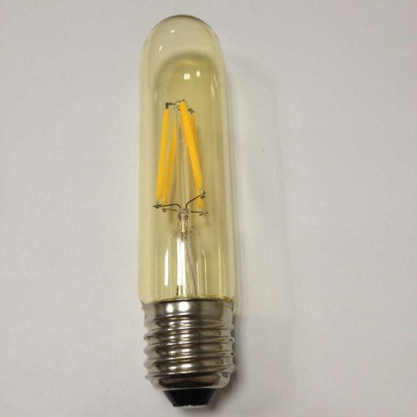 smoke glass clear T30/T10 4W 2W 6W dimmable filament led tubular bulb light medium screw base