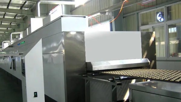 Full Automatic Biscuit Production Line Customized Biscuit Making Line High Productivity