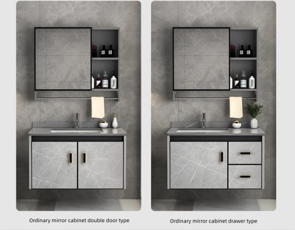 Anti Formaldehyde Hanging Bathroom Cabinet Storage Unit 120x100x40cm