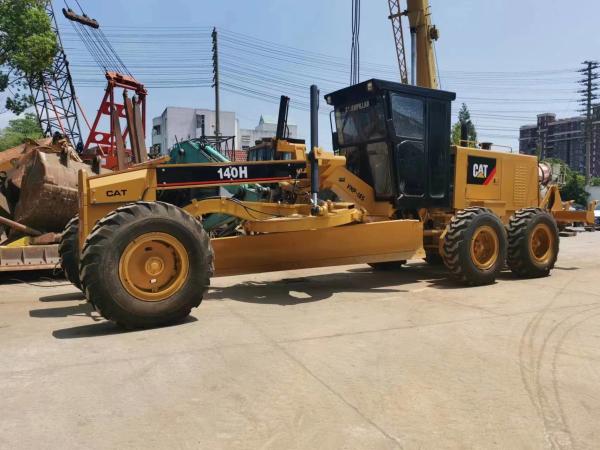 Used CAT 140G 140K 140 Motor Grader with and Huade Hydraulic Valve at Garment Shops