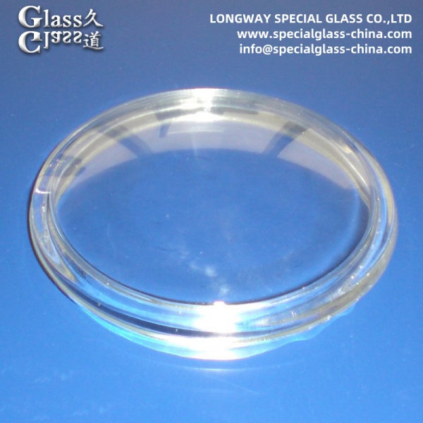 Couvercle de lampe à soude en verre calcaire moulé durable Pour couvercle de lampe de phare