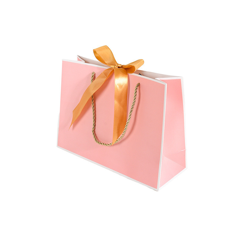 Eco-Friendly Paper Shopping Bag with Custom Size Accepted and Shipping Cost Included