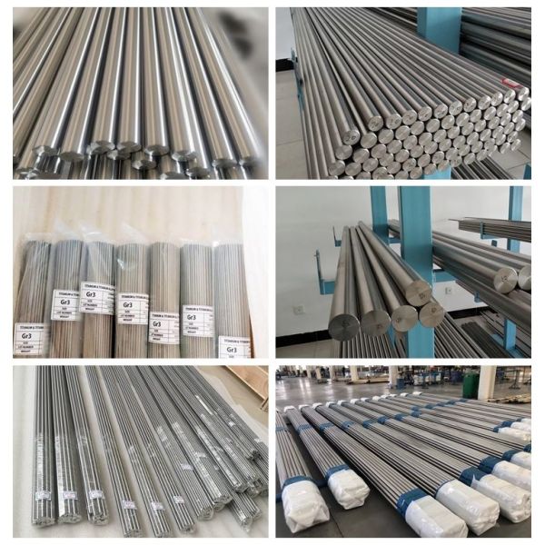 Ti6AL4V ELI Gr23 6AL7Nb Medical Titanium Alloys Bar