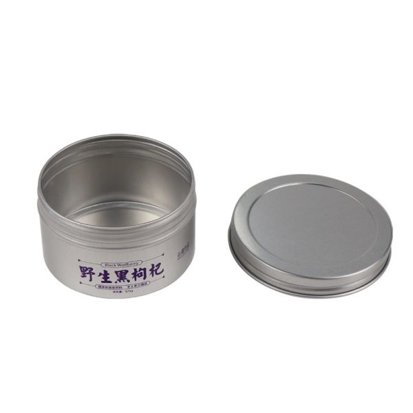 Screw Top Silk Screen Aluminum Canisters 20ml Metal Tin Can Container