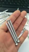 Acero carbono clavos de hormigón de cabeza plana embalaje a granel / embalaje en caja