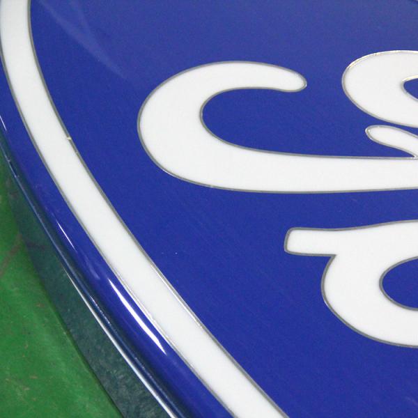 Ford Vacuum Coating Car Dealer Auto Sign/ Acrylic Car Dealer Car Logo and their Name
