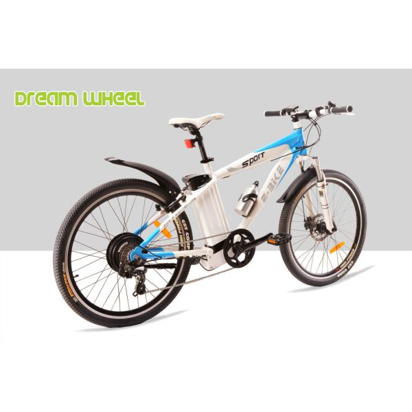 Full Suspension Electric Mountain Bicycles 250W 36V 65km 6 Speed