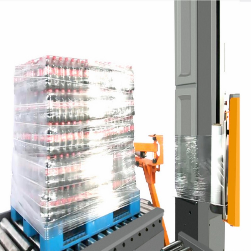 Heavy Duty Pallet Wrapping Machine 2350mm Wrapping Height 2000kg Load Capacity For Automated Conveyor Systems