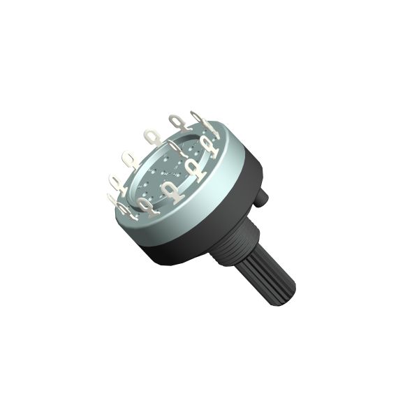 断熱抵抗 100MΩ Min 電子回転スイッチ RS26型ノブアクチュエータ