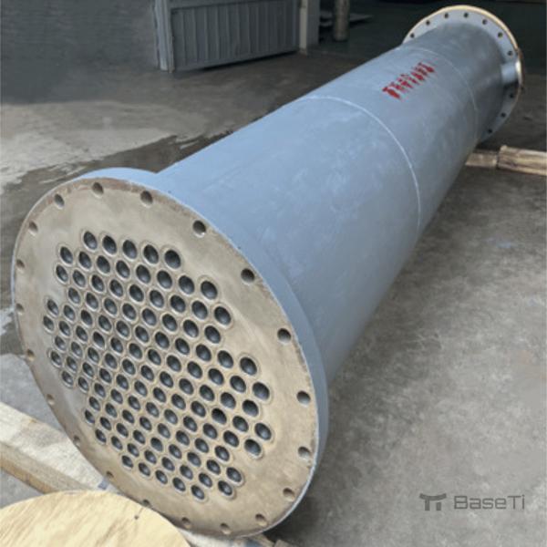 U Shaped Titanium Shell And Tube Heat Exchanger Cooler Titanium Coil Stirrer Titanium Nickel Equipment