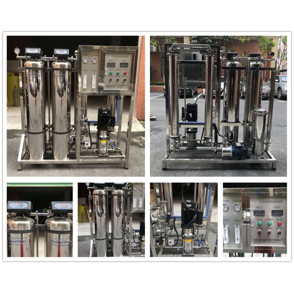 1.5kw Industrial Compact RO System Filtration Plant Water Filter Purifier Machine
