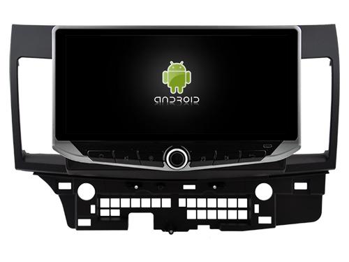 10.88 Screen with Mobile Holder For Mitsubishi Lancer 2 2007 - 2015 Multimedia Stereo GPS CarPlay Player Multimedia Ste