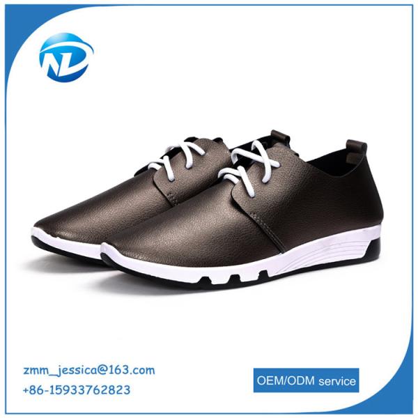 Good Quality Cheap Price Lace-up PU Shoes Soft Casual Shoes For Men