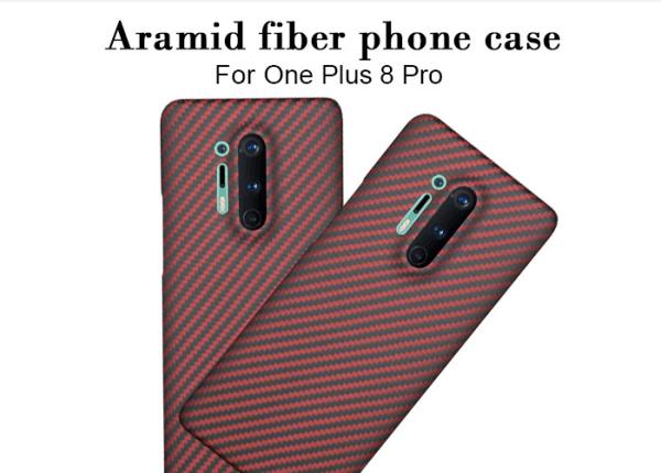 Caixa Anti-sujando eficaz do telefone da fibra de Aramid para uma mais 8 pro