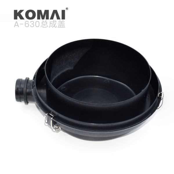 PC200-7 Revestimiento de filtro de aire con tapa de cubierta de asiento para 600-185-3110 32/912901 YM11P01033P1