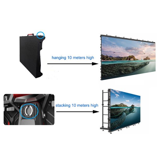 Stage Hire Indoor LED Display Screen 3840Hz Audio Visual LED Wall with CE