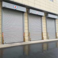 Automatique industriel du panneau 2.5m/S de doigt de porte d'usine de volet de grande vitesse en spirale à grande vitesse sûre de porte