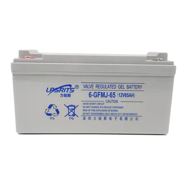 A válvula de LIRUISI 6-GFMJ-65Ah 12V65Ah selou a bateria acidificada ao chumbo de UPS