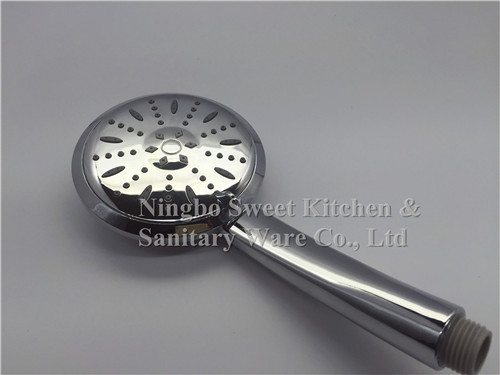 Hot sell completely Chrome plating round hand shower rain shower kit bathroom accessories
