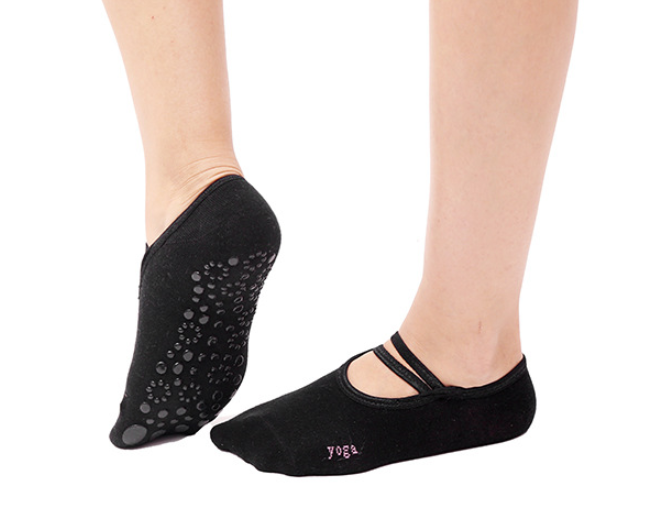 Creative Bandage Yoga Grip Socks Pilates Barre Socks Adults Sport Cotton / Polyester Material