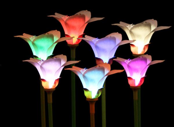 LED Simulation Silicone Kapok Lamp Custom DMX512 Control Lantern Park Beautiful Display Bright