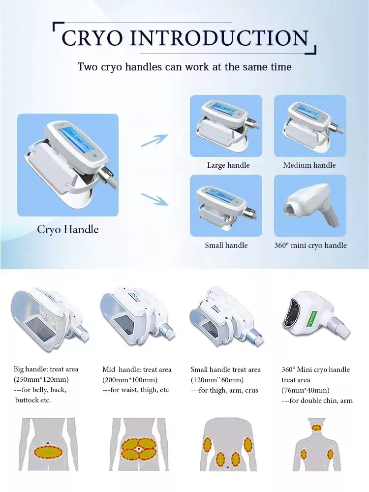 Home Use 100KPa Cryo Body Sculpting Machine Weight Loss Vacuum Cavitation Shaping