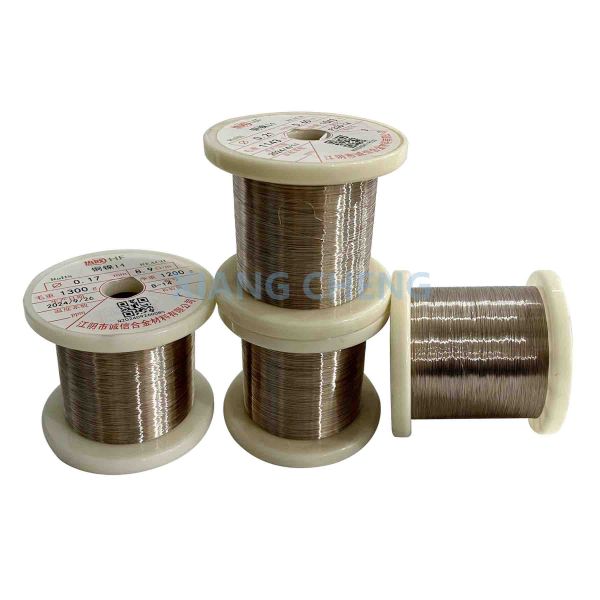 CuNi Alloy Wire CuNi14 NC020 Интеллектуальная технология интеграции для бесшовной интеграции платформы с отжиганием изолированной медной проволоки